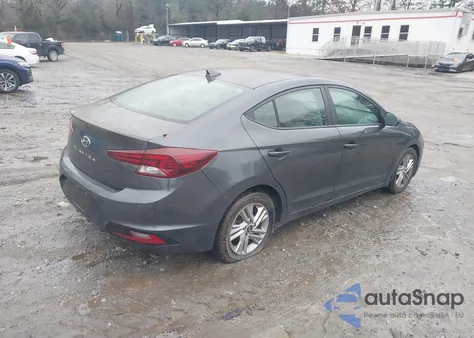 2020 Hyundai Elantra Sel из США, поврежденный, VIN 5NPD84LFXLH625627